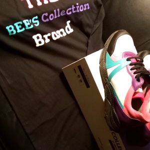Bee's Collection shoes with the shirt to match